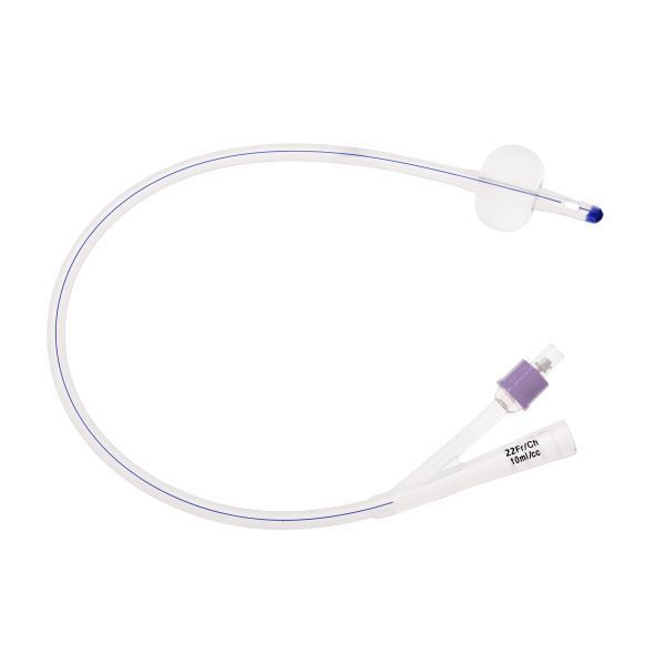 Image of Unoquip Foley Catheter Silicone 2-Way CH22 10ml Box 10 by Unoquip - medical product