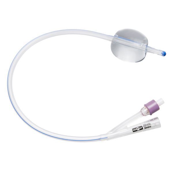 Image of Unoquip Foley Catheter Silicone 2-Way CH22 30ml Box 5 by Unoquip - medical product
