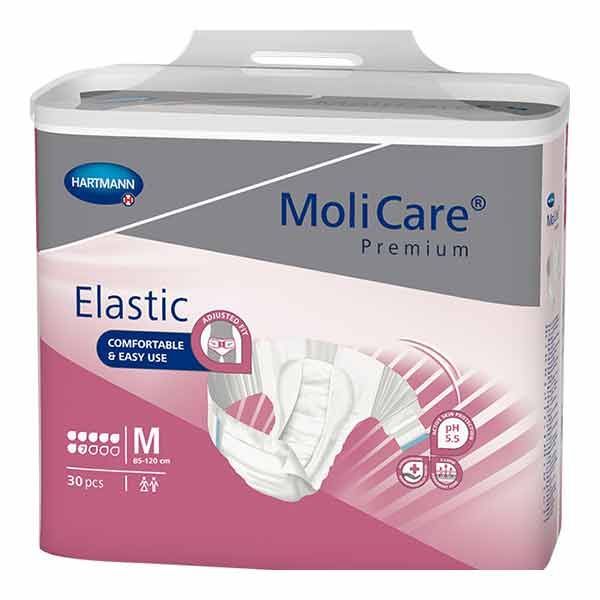 MoliCare Premium Elastic 7 Drops Medium 2414ml Pk30 - Image 2
