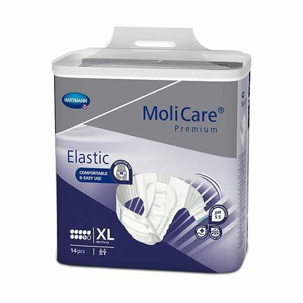 MoliCare Premium Elastic 9 Drops Extra Large 3951ml Pk14 by MoliCare in AllInOnes Extra Large