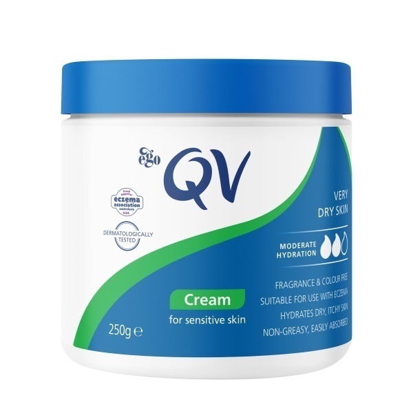 QV Cream Jar 250g by QV in Moisturising Creams and Lotions