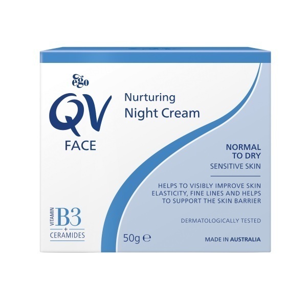 QV Face Nurturing Night Cream 50g by QV in Moisturising Creams and Lotions