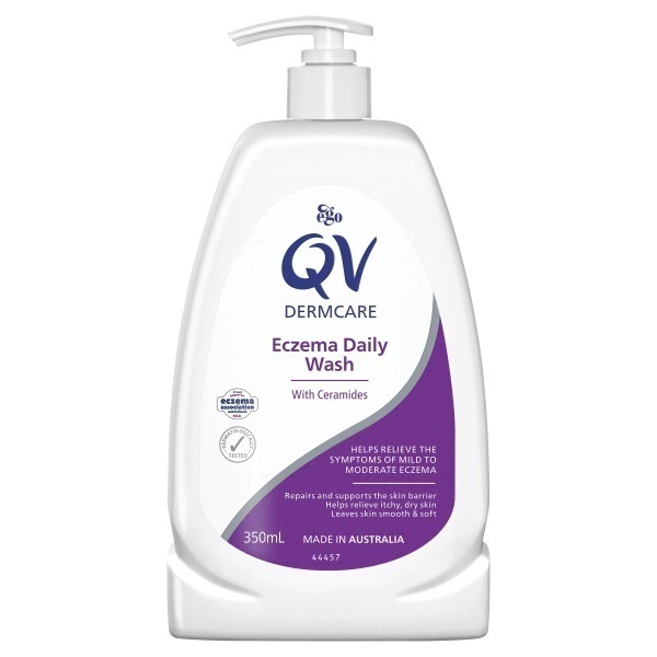 QV DERMCARE Eczema Daily Wash 350ml by QV in Soaps and Washes