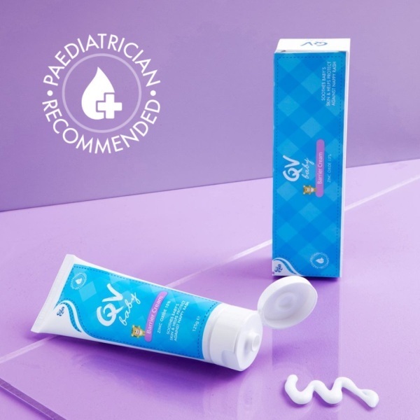 QV Baby Barrier Cream 125g Tube - Image 3