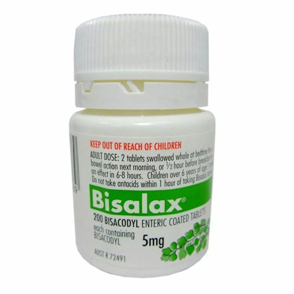 Bisalax Tablets 5mg Bottle 200 - Image 2