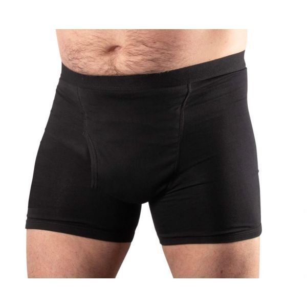 Conni Mens Kalven Boxer Shorts Black Small by Conni in Male Small