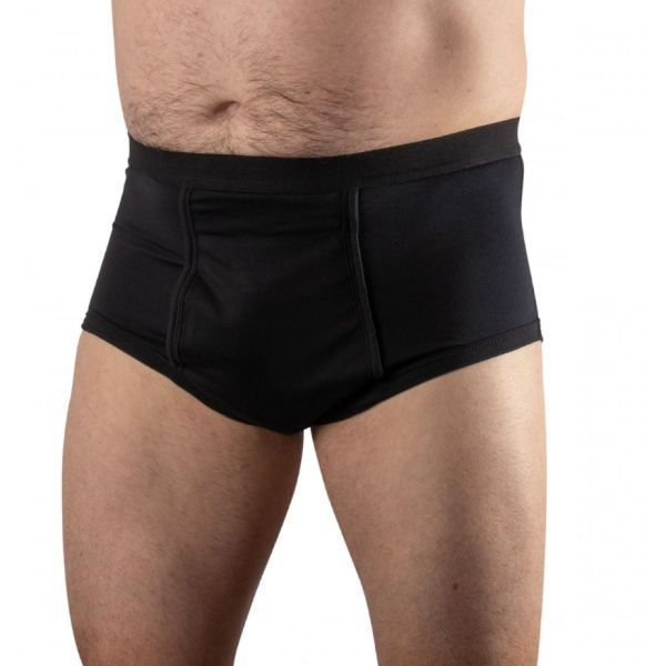 Conni Mens Oscar Briefs Black Large by Conni in Male Large