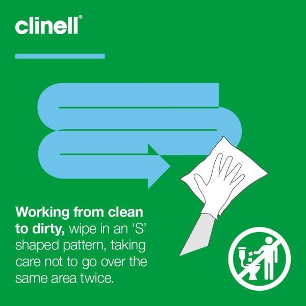 Clinell Universal Wipes Pack 200 - Image 3