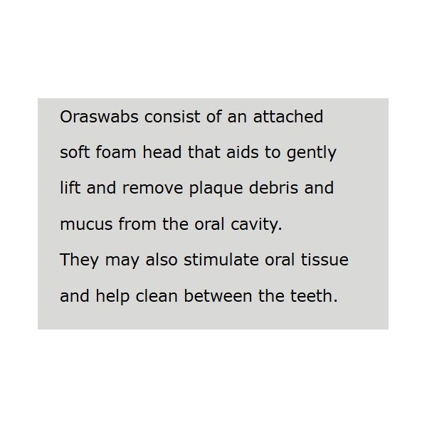 Confident Care Untreated Oral Swab Box 100 - Image 3