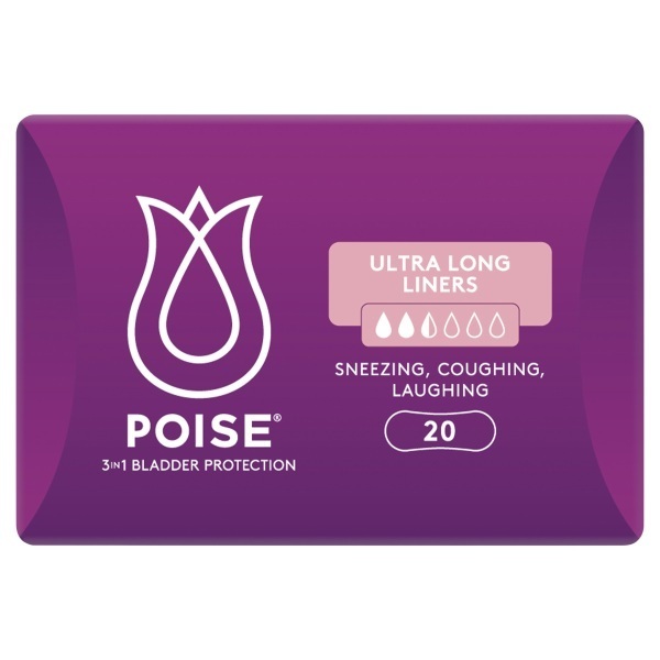 Poise Liner Ultra Long 75ml Carton 120 - Image 2