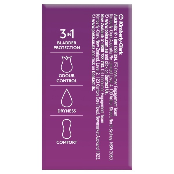 Poise Liner Ultra Long 75ml Carton 120 - Image 4