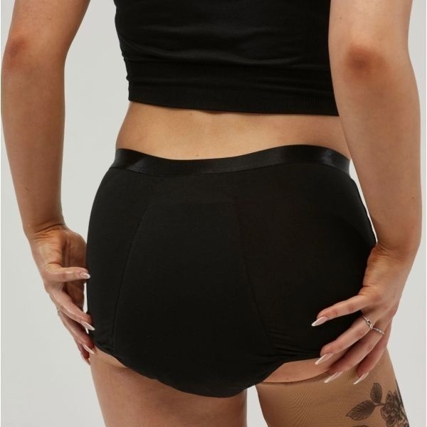 Staydry Ladies Full Brief Black Size 20 3XL 400ml - Image 3
