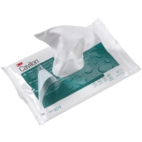 Cavilon Continence Care Wipes Pack 8 by Cavilon in Other Protective