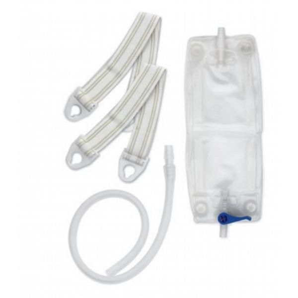 Hollister 900ml Leg Bag Kit With Bag Straps And Tube by Hollister in Leg_Bag 900ml