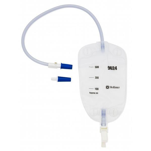 Hollister Leg Bag 500ml Sterile 50cm Tube L-Tap with Straps by Hollister in Leg_Bag 500ml