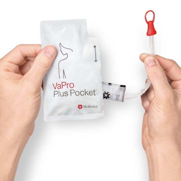 Image of VaPro Plus Pocket No Touch Catheter Closed System 40cm FG10 Box 30 by VaPro - medical product
