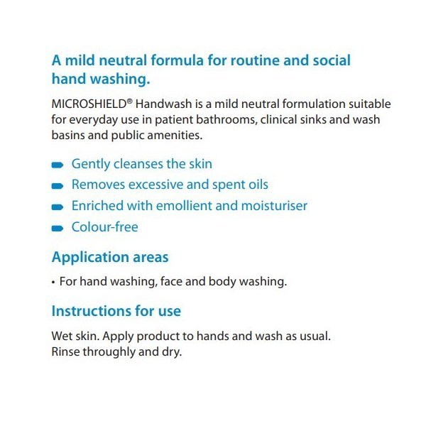 Microshield Handwash 500ml Pump - Image 2