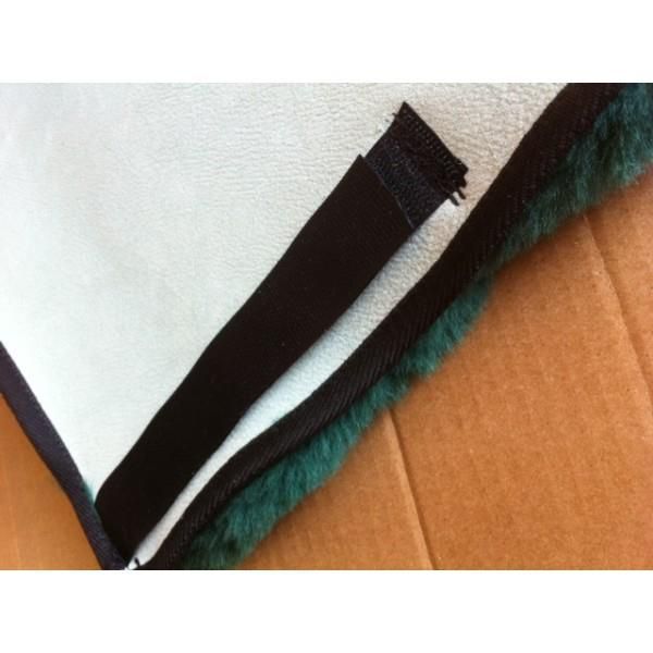 Kyda Sheepskin Wheelchair Seat and Back Gold - Image 3