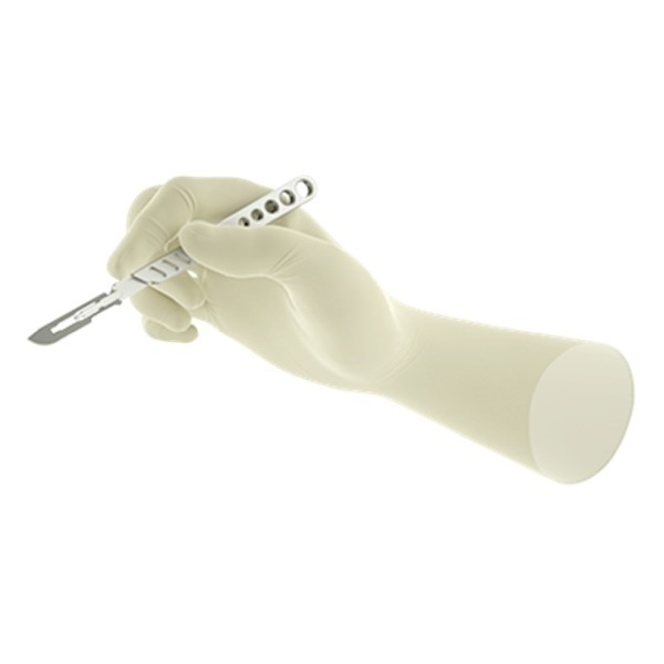 Ansell Gammex Latex Dermashield PF Glove Sterile 9.0 Pair - Image 3