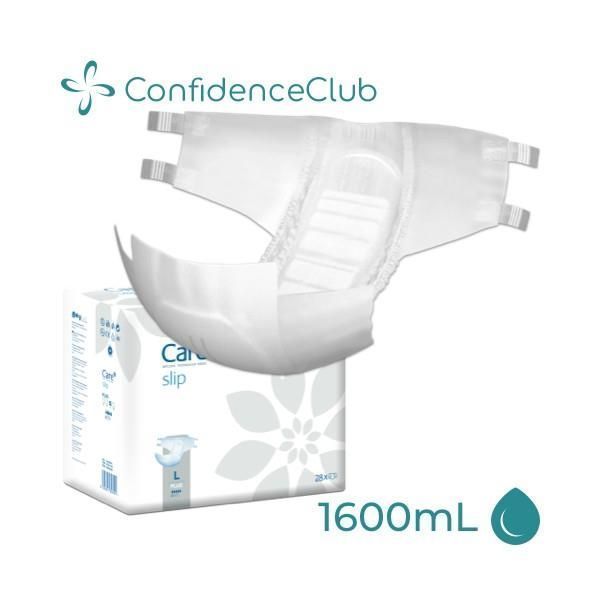 ConfidenceClub Care Slip Plus L 115-160cm 1600ml Pk28 by ConfidenceClub in AllInOnes Large