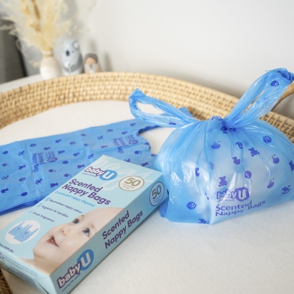 Baby U Nappy Bag 22x16cm Pk50 - Image 3