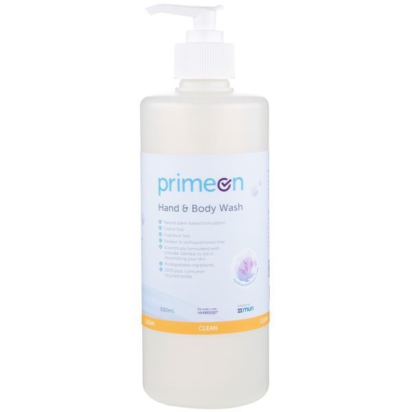 PrimeOn Hand And Body Wash 500ml Pump by PrimeOn in Soaps and Washes