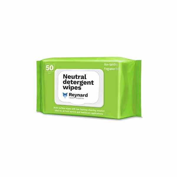Reynard Neutral Detergent Wipes Soft Pack 50 - Image 2