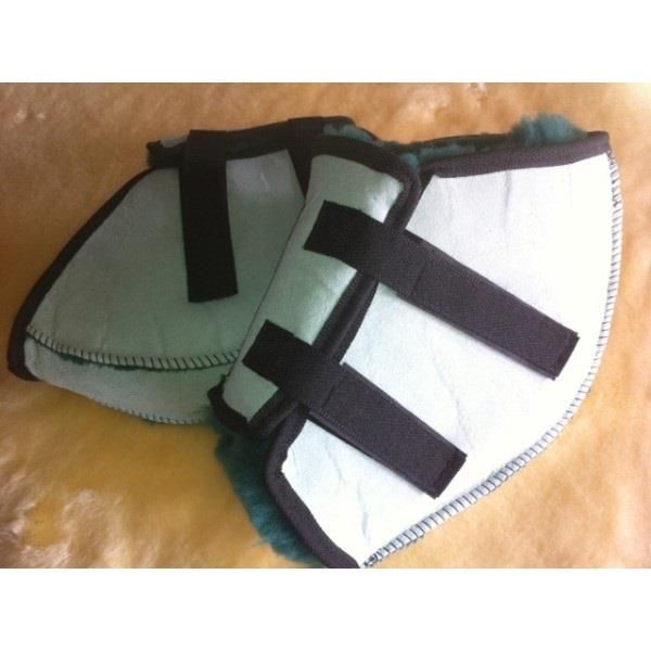 Woolprotec Heel Protectors Green Hi-Temp by KYDA Leather & Sheepskin in Other Sheepskin