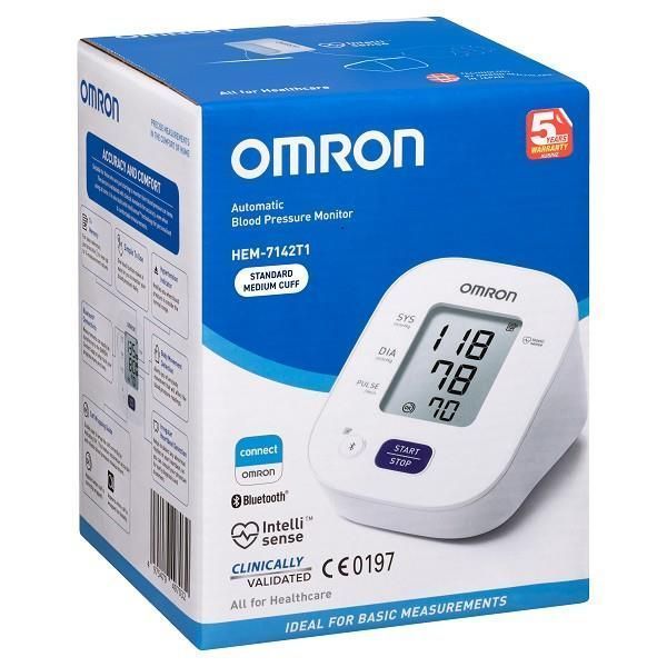 Omron HEM7142T1 Standard Medium Cuff Blood Pressure Monitor by Omron in Blood Pressure Monitors