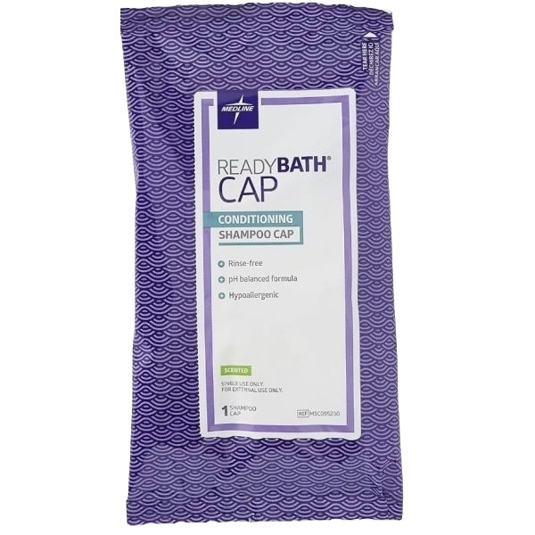 Medline Readybath Shampoo Cap With Conditioner by Readybath in Shampoo and conditioner