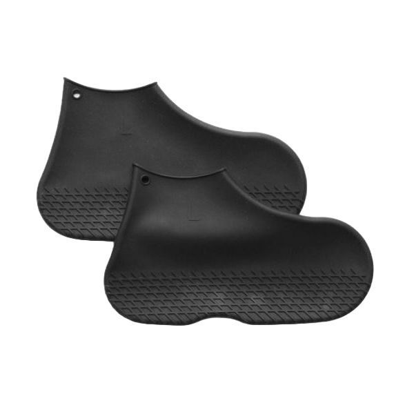 Black Silicone Overshoes Small/Medium - Image 2