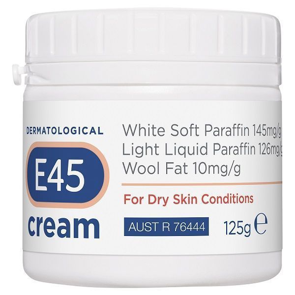 E45 Cream For Dry Skin Tub 125g by E45 in Moisturising Creams and Lotions