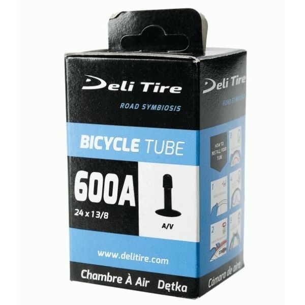 Inner Tube with Car Valve 24 x 1/38 by REX Imports in Wheelchair Accessories