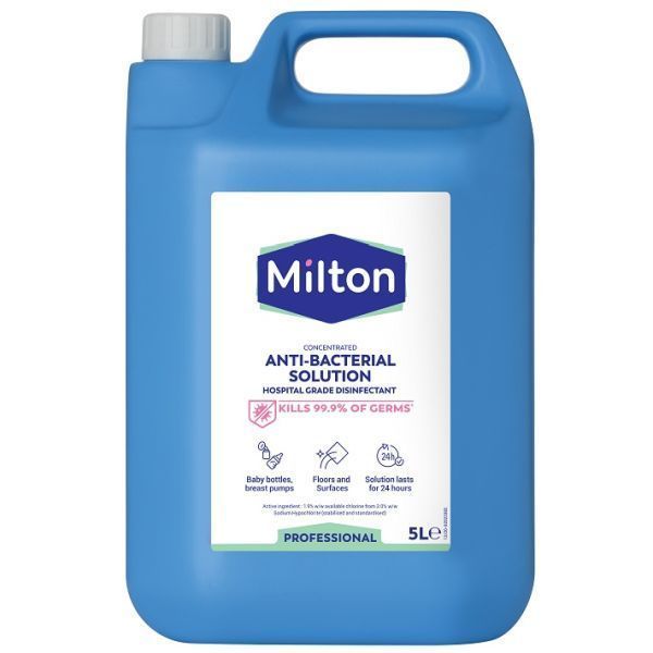 Milton 5Ltre 2% Double Concentration by Milton in Liquid Disinfectants