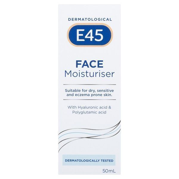 E45 Face Moisturiser 50ml by E45 in Moisturising Creams and Lotions