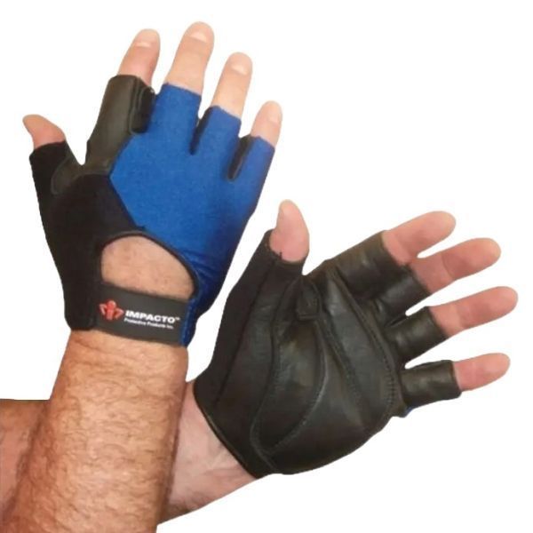 Impacto Sports and Wheelchair Gloves Half Finger Small Pair by Impacto in Wheelchair Accessories