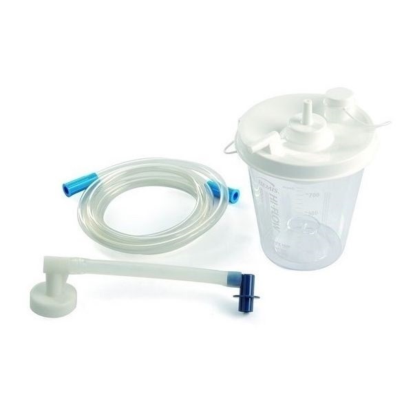 Laerdal Disposable Canister 800ml With Tubing Pack 10 by Laerdal in Suction Canisters