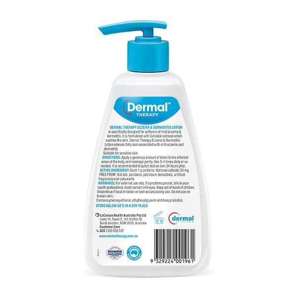 Dermal Therapy Eczema And Dermatitis Lotion 250ml - Image 2