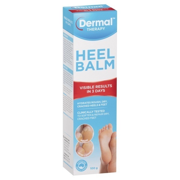 Dermal Therapy Heel Balm 100g by Dermal Therapy in Moisturising Balms