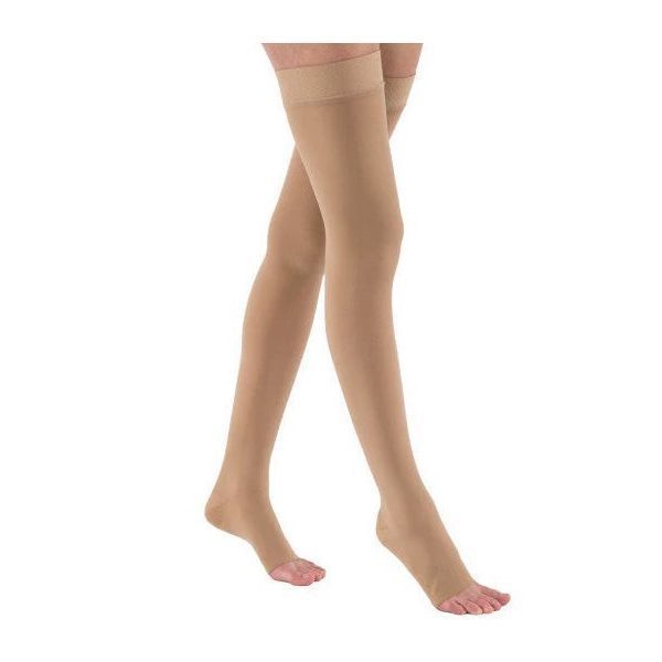 Jobst JOBST Relief Thigh High Open Toe Medium Beige 20-30mmHg product image for SEO and accessibility