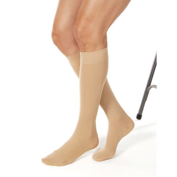 Jobst JOBST RELIEF Knee High Close Toe Full Calf Large Beige 30-40mmHg product image for SEO and accessibility