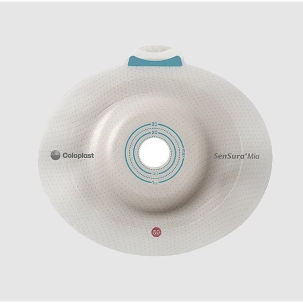 SenSura SenSura Mio Flex Baseplate 50mm Shallow Convexity Cut to fit 15-40 Box 5 product image for SEO and accessibility