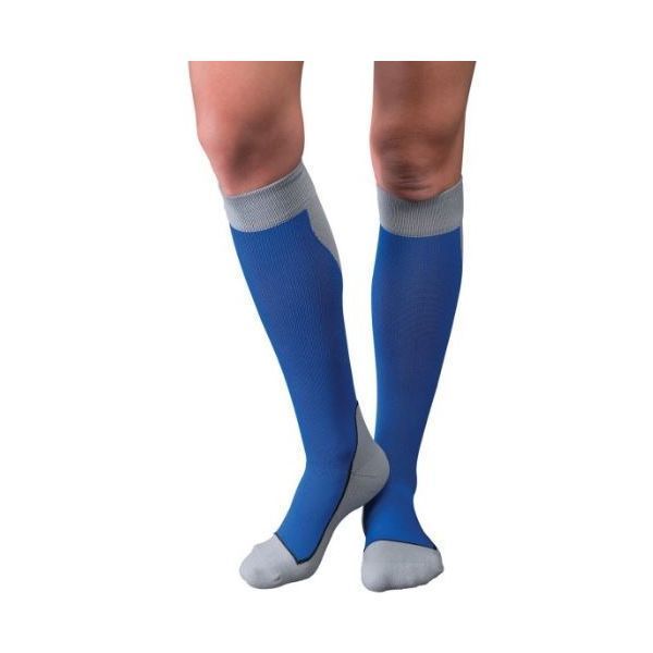 Jobst Jobst Sport Knee High Compression Sock 15-20mmHg Medium Royal Blue product image for SEO and accessibility