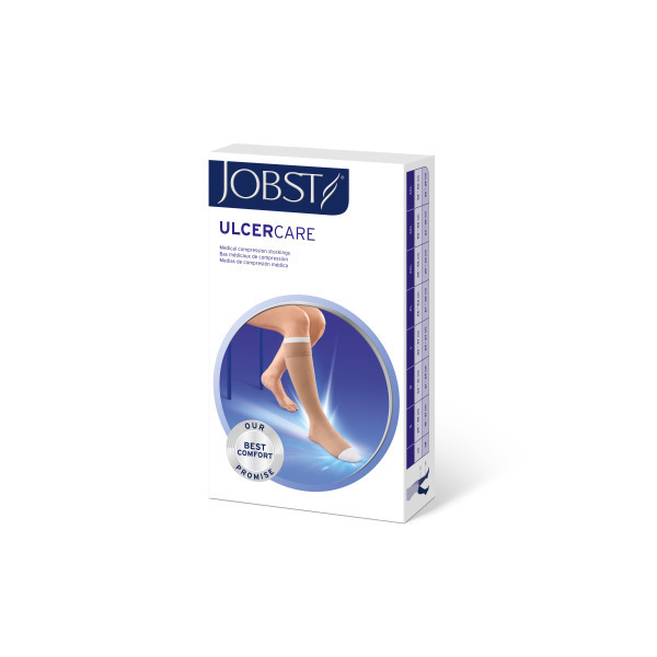 JOBST UlcerCare Kit Knee High Zip Right Closure Small Beige - Image 2
