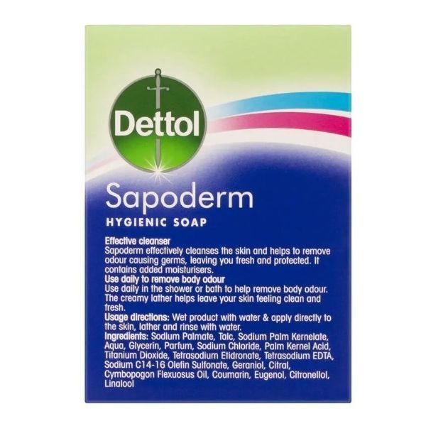 Dettol Sapoderm Hygienic Soap Pack 3 - Image 2