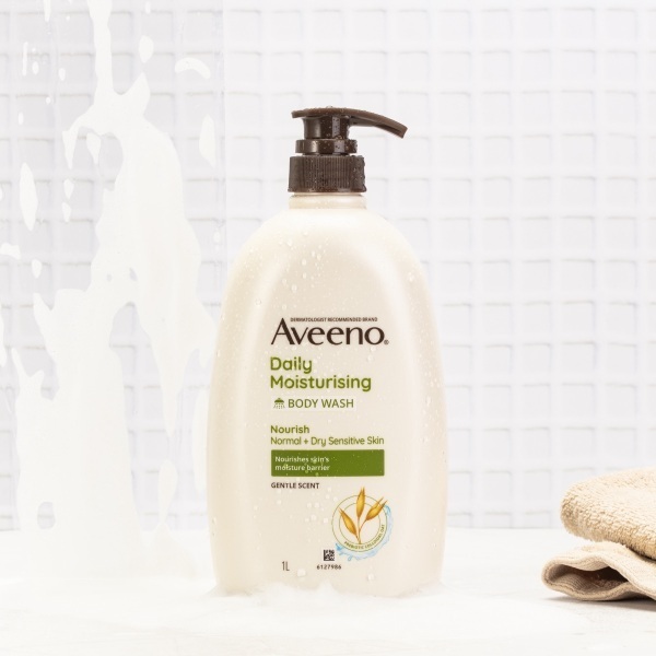 Aveeno Daily Moisturising Body Wash 1L - Image 2