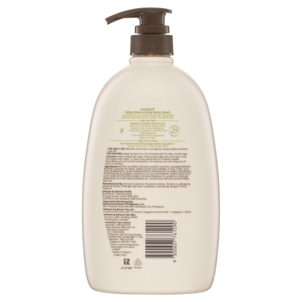 Aveeno Daily Moisturising Body Wash 1L - Image 3