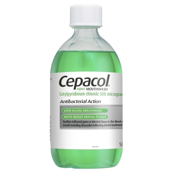 Cepacol Cepacol Mint MouthWash 500ml product image for SEO and accessibility