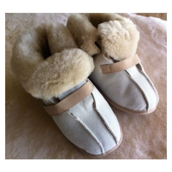KYDA Leather & Sheepskin Kyda Deluxe Medical Slipper RT-60 Large product image for SEO and accessibility