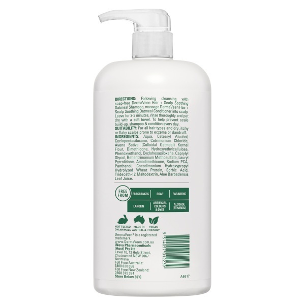 DermaVeen Oatmeal Conditioner 1L - Image 2